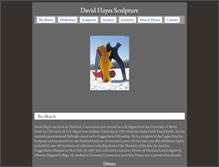 Tablet Screenshot of davidhayes.com